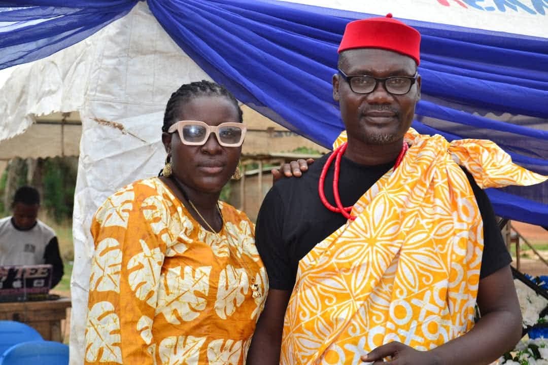 Mr Yemi-Omole Biodun and Remilekun, founders of Sound Mind Schools